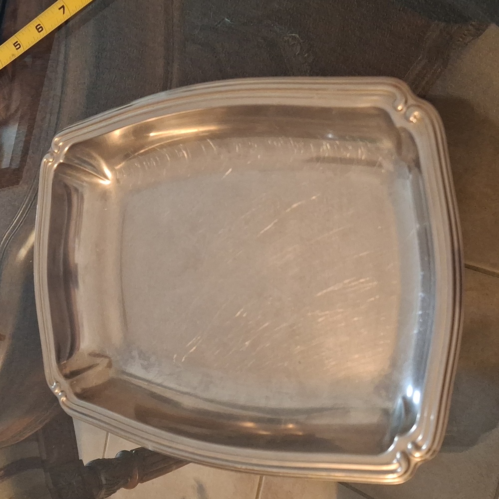 7 3/4 x 11 inch serving platter